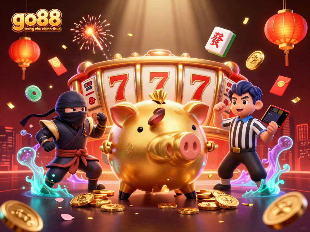 Engage with exciting gameplay at go88 trang chu chinh thuc featuring thrilling slot rolls and vibrant casino elements.